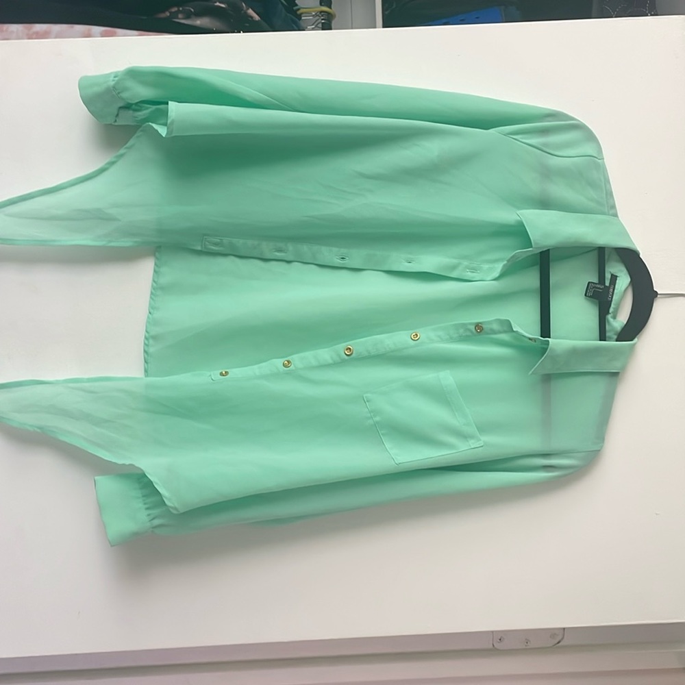 Mint Green Top